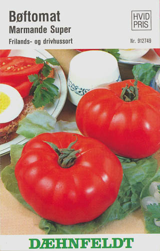 Tomat, Marmande Super, Solanum lycopersicum</i> L<i>
