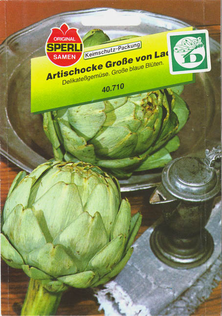 Artiskok, Grosse von Laon, Cynara scolymus </i>L.<i>