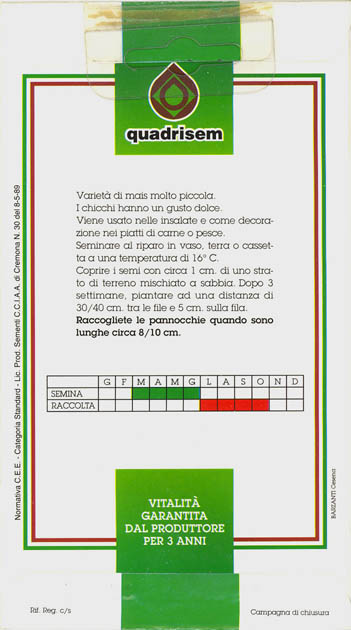 Majs, Minor, Zea Mays </i>L.<i>