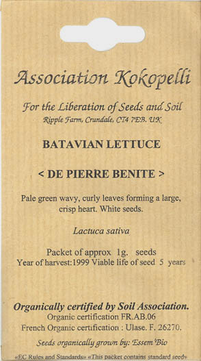 Havesalat, hovedsalat, De Pierre Benite, Lactuca sativa </i>L. var. <i>capitata