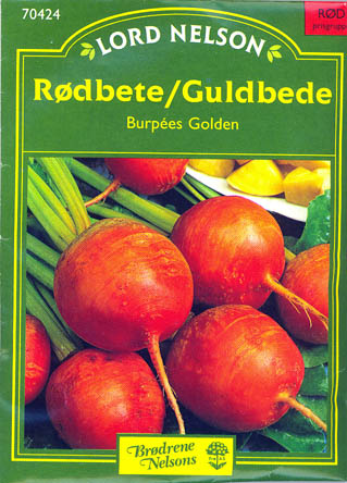 Rdbede, Burpees Golden, Beta vulgaris </i>L. var.<i> vulgaris