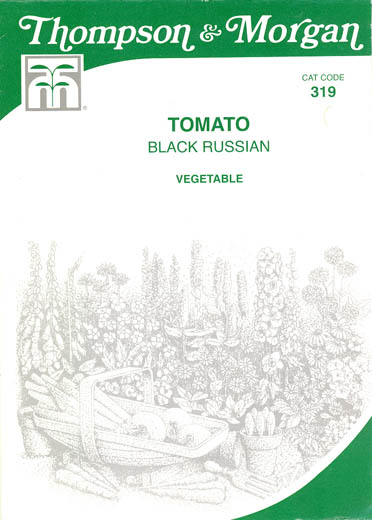 Tomat, Black Russia, Solanum lycopersicum</i> L<i>