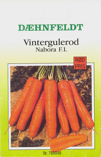Gulerod, Nabora F1, Daucus carota </i>L. subsp.<i> sativus